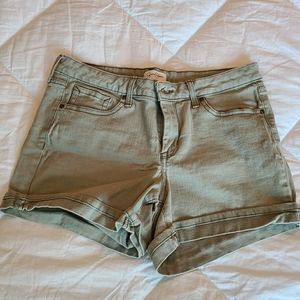 Jessica Simpson light green denim shorts